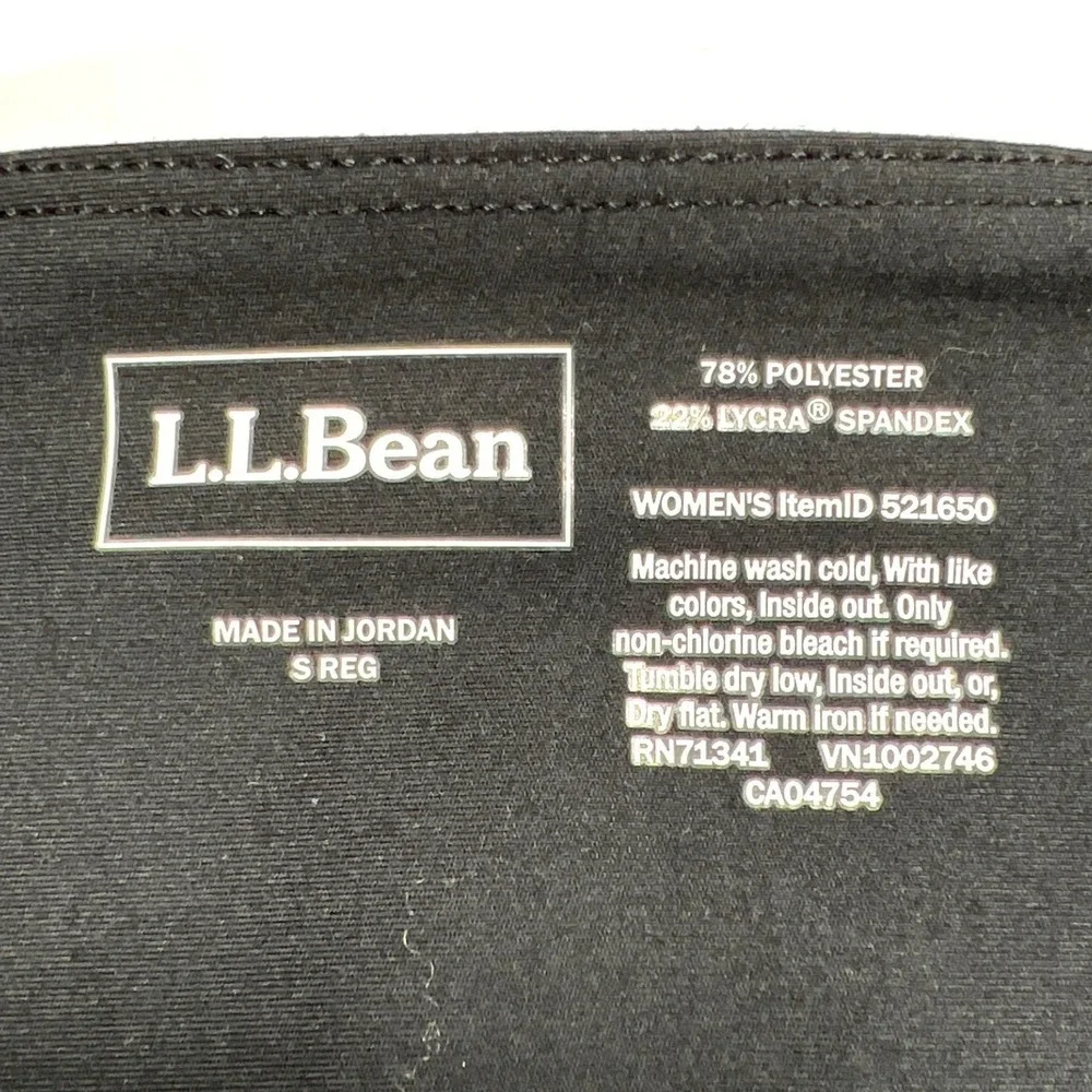 L.L. Bean Everyday‎ Performance Skort Women's Small Black Active UPF 50+ Outdoor